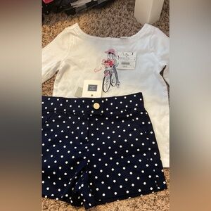 NWT Janie and Jack 2 piece set size 4